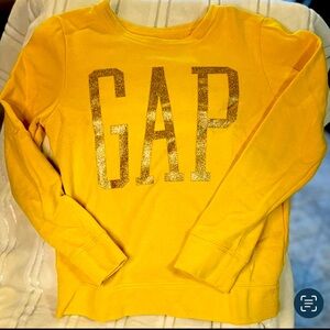 Gap sweatshirt Yellow Gold